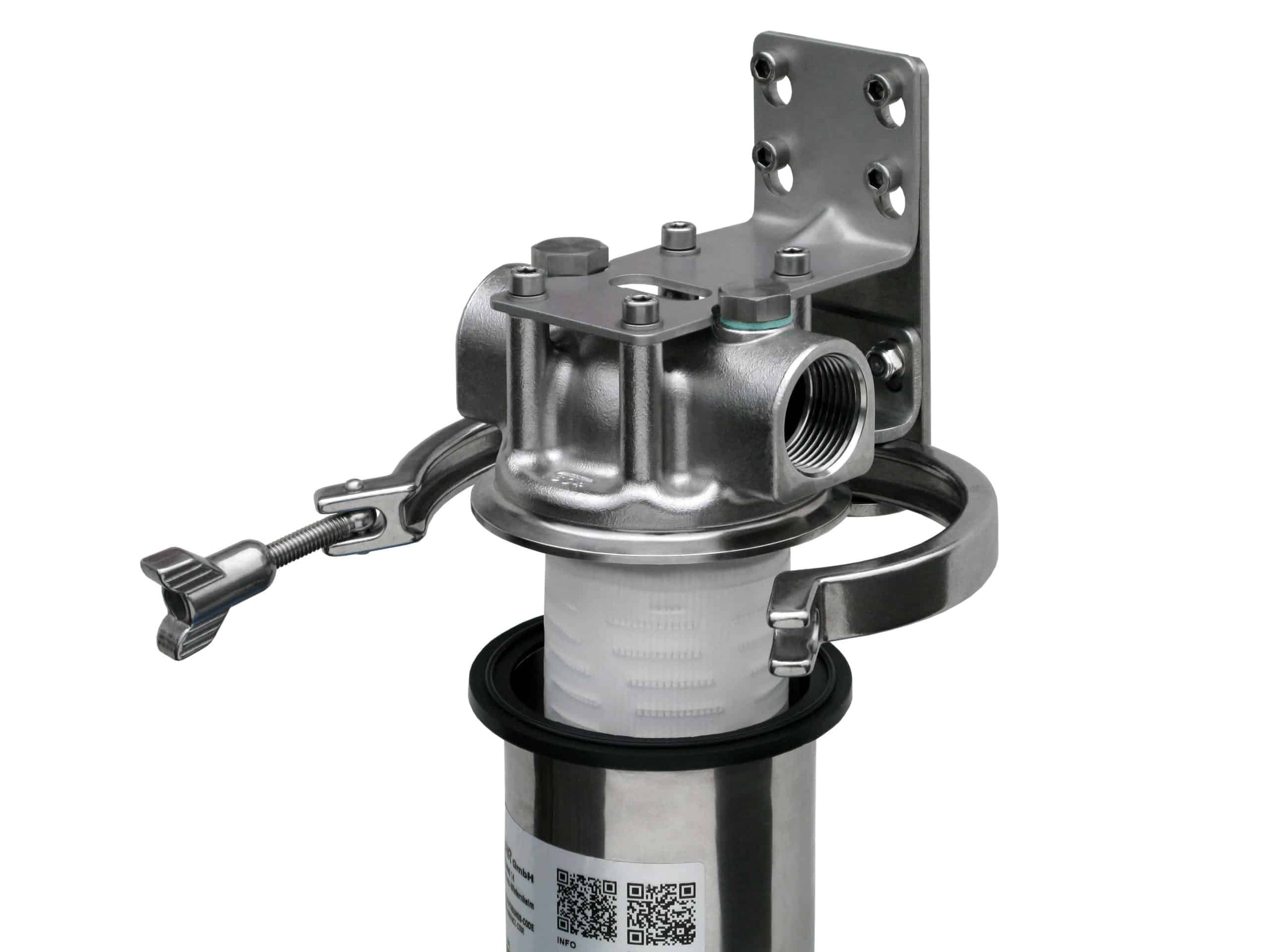 Kerzenfilter-Edelstahl-Schnellverschluss