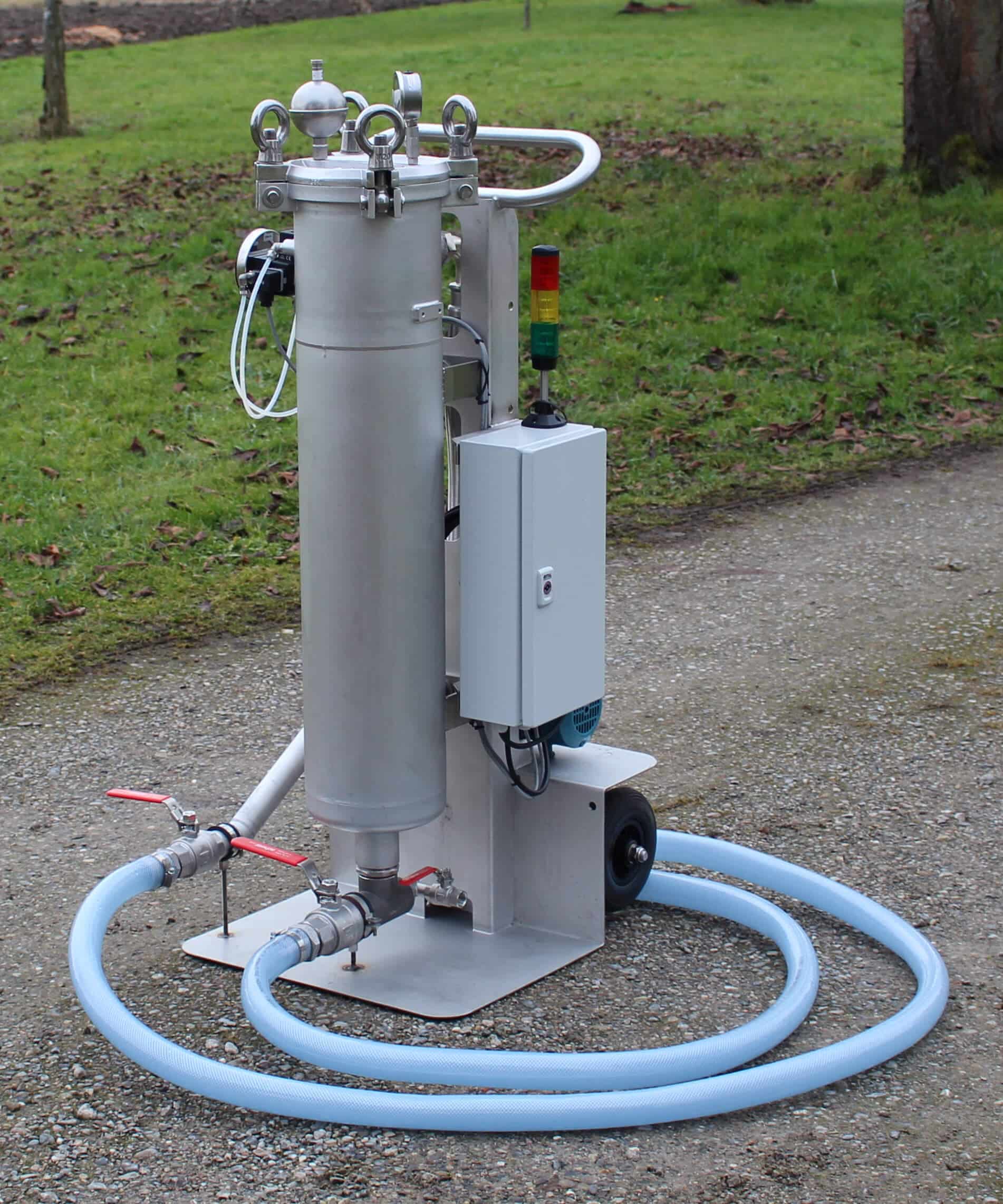 Nebenstrom Filteranlage